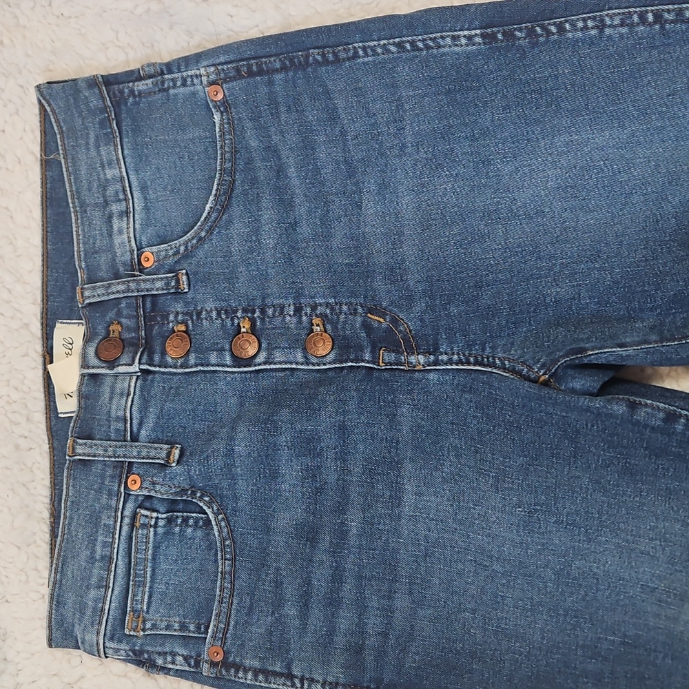 Madewell 10" High Rise Skinny Jeans Size 27 - Picture 4 of 11